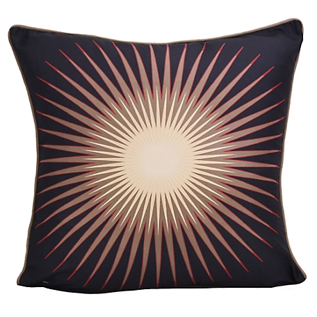 Donna Sharp Mojave Red Starburst Decorative Pillow
