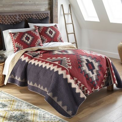 Image showing  Mojave Red Quilt Set