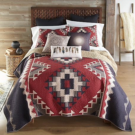 Donna Sharp Mojave Red Quilt Set