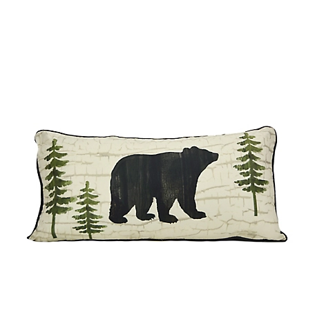 Donna Sharp Painted Bear Decorative Pillow