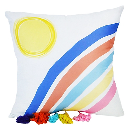Donna Sharp Smoothie Rainbow Decorative Pillow