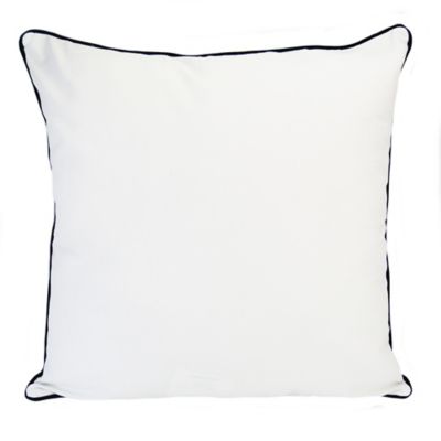 Image showing  Dawson White Embroidery Decorative Pillow