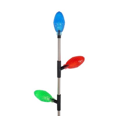 Image showing  31.5 in. Solar-Powered LED Christmas Lights