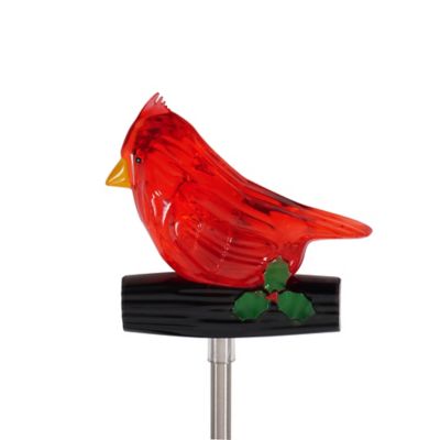 Image showing  31.5 in. Solar-Powered Outdoor LED Cardinal Light