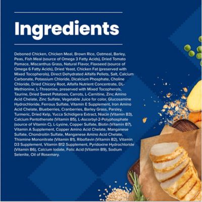 Image showing  Small Breed Adult Healthy Weight Chicken and Brown Rice Recipe Dry Dog Food