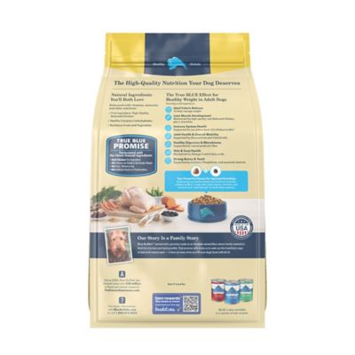 Image showing 1 th Blue Buffalo Life Protection Adult Healthy Weight Chicken and Brown Rice Recipe Dry Dog Food