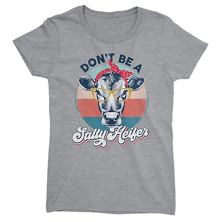 Lost Creek Women's Short-Sleeve Retro Salty Printed T-Shirt