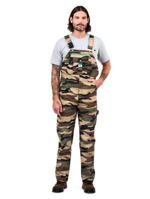 Image showing  Men's Twill Camo Bib Overalls