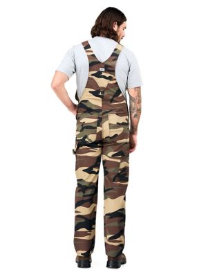 Image showing  Men's Twill Camo Bib Overalls
