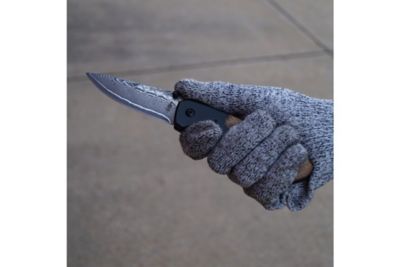 Image showing  3.125 in. Army Linerlock Folding Knife, Brown/Silver, BNB142267