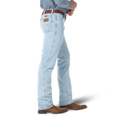 Image showing  Men's Slim Fit High-Rise Cowboy Cut Jeans