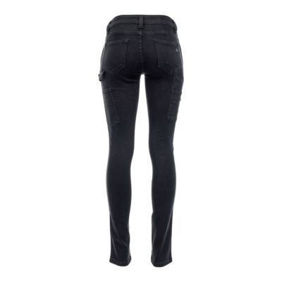 Image showing  Women's Skinny Fit Mid-Rise Flex Denim 5-Pocket Jeans