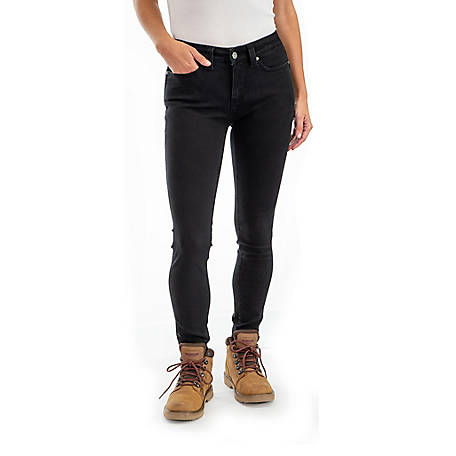 Ridgecut Women's Mid-Rise Flex Denim 5-Pocket Skinny Jeans