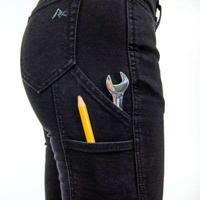 Image showing 6 th Ridgecut Women's Skinny Fit Mid-Rise Flex Denim 5-Pocket Jeans