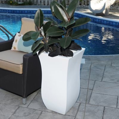 Image showing  Valencia 30 in. Tall Polyethylene Planter