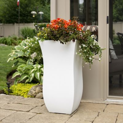 Image showing  Valencia 30 in. Tall Polyethylene Planter