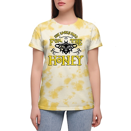 Changes Short-Sleeve Works Hard for the Honey Tie Dye T-Shirt