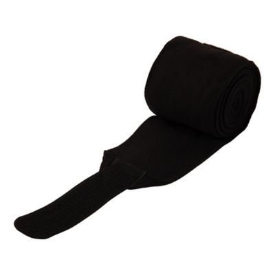 Image showing  Fleece Horse Polo Wraps, Black, 4 pk.