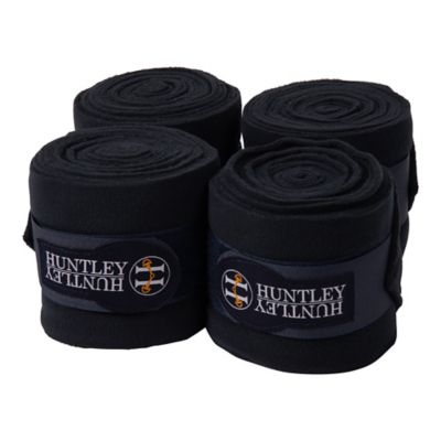 Image showing  Fleece Horse Polo Wraps, Navy, 4 pk.