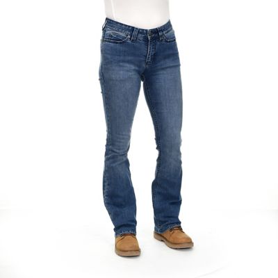 Image showing  Women's Slim Fit Mid-Rise Bootcut Jeans