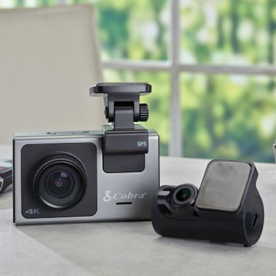 Image showing 6 th Cobra 1080p Ultimate Smart 4K Ultra HD Dash Camera with 3 in. Display