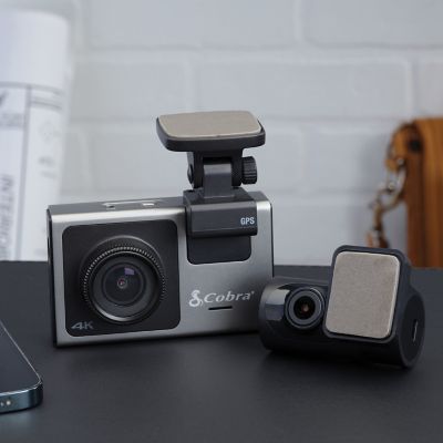 Image showing 7 th Cobra 1080p Ultimate Smart 4K Ultra HD Dash Camera with 3 in. Display