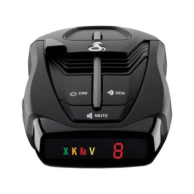 Cobra Rad 380 Radar/Laser Detector, Black