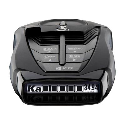 Cobra RAD 480i Radar/Laser Detector with Bluetooth, Black