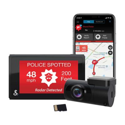 Image showing 7 th Cobra 1080p SC 200D Dual View Smart Dash Cam with 3 in. Display