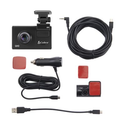 Image showing 9 th Cobra 1080p SC 200D Dual View Smart Dash Cam with 3 in. Display