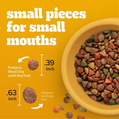 Image showing 7 th Pedigree Adult Small Breed Roasted Chicken, Rice and Vegetable Flavor Dry Dog Food