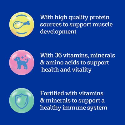 Image showing  Puppy Growth & Protection Chicken & Vegetable Recipe Dry Dog Food