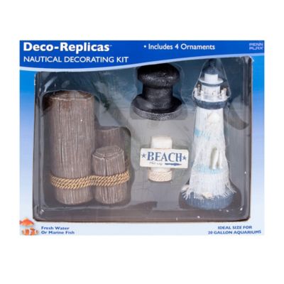 Image showing  Nautical Aquarium Decor Kit