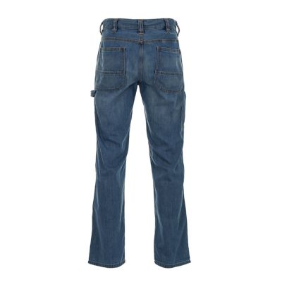 Image showing  Men's Relaxed Fit Mid-Rise Tough Utility Jeans