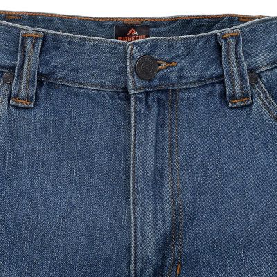 Image showing  Men's Relaxed Fit Mid-Rise Tough Utility Jeans