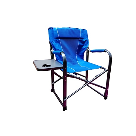 Caribbean Tropics Folding Director's Chair with Side Table