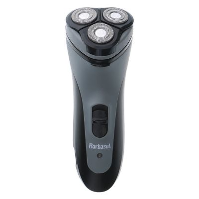 Image showing 7 th Barbasol Men's Rechargeable Dry Rotary Electric Shaver with Pop-Up Trimmer