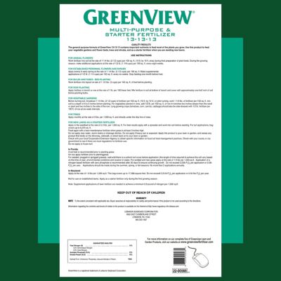 Image showing  33 lb. 13-13-13 NPK Multi-Purpose Fertilizer