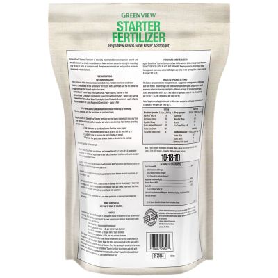 Image showing  8 lb. 2,500 sq. ft. Starter Fertilizer