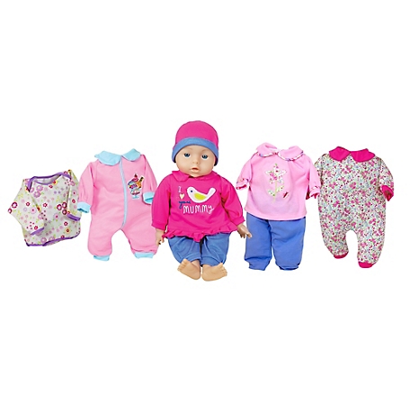 Lissi Dolls 18 in. Talking Baby Doll Playset