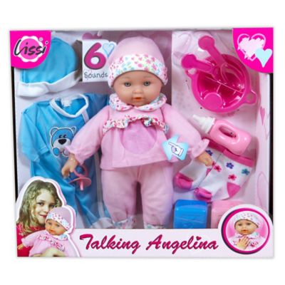 Image showing  Dolls 11 in. Talking Baby Doll Set