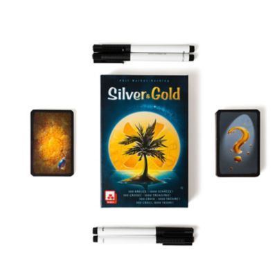 Image showing  Silver and Gold Card Game