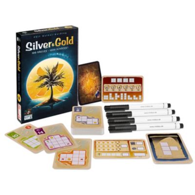 Image showing  Silver and Gold Card Game