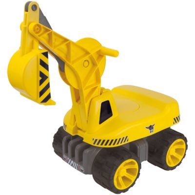 BIG Spielwarenfabrik Children's Power Worker Maxi Digger Ride-On Toy