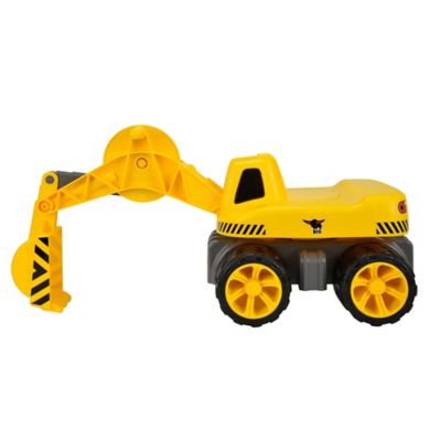 Image showing  Children's Power Worker Maxi Digger Ride-On Toy