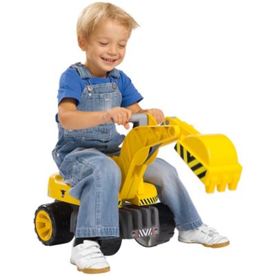 Image showing  Children's Power Worker Maxi Digger Ride-On Toy