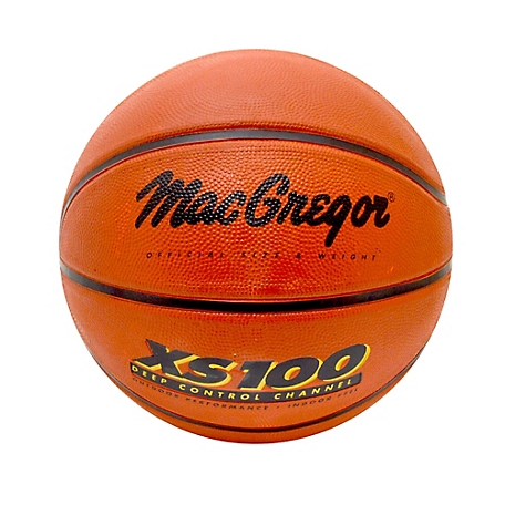 Hedstrom MacGregor XS-100 Rubber Basketball, Size 7