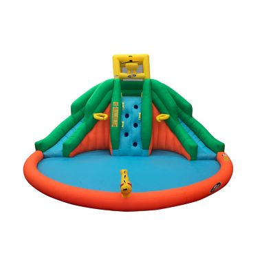 Magic Time Twin Peak Inflatable Water Park with Slides