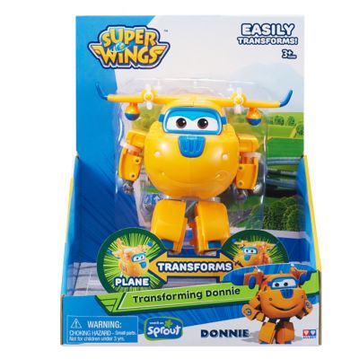 Image showing  Super Wings 5 in. Transforming Donnie Toy