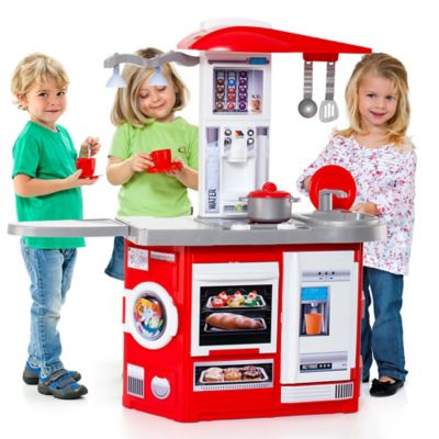 Image showing  Pretend Play Cook'n'Play Electronic Kitchen Playset with Accessories